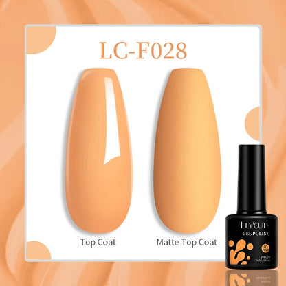 Gel Nail Polish - LILYCUTE UV Gel Varnish 7ML | Soak Off, Long Lasting Colors