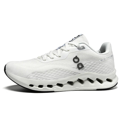 Men's Running Shoes – Cushioned Breathable Knit Sneakers With Arch Support