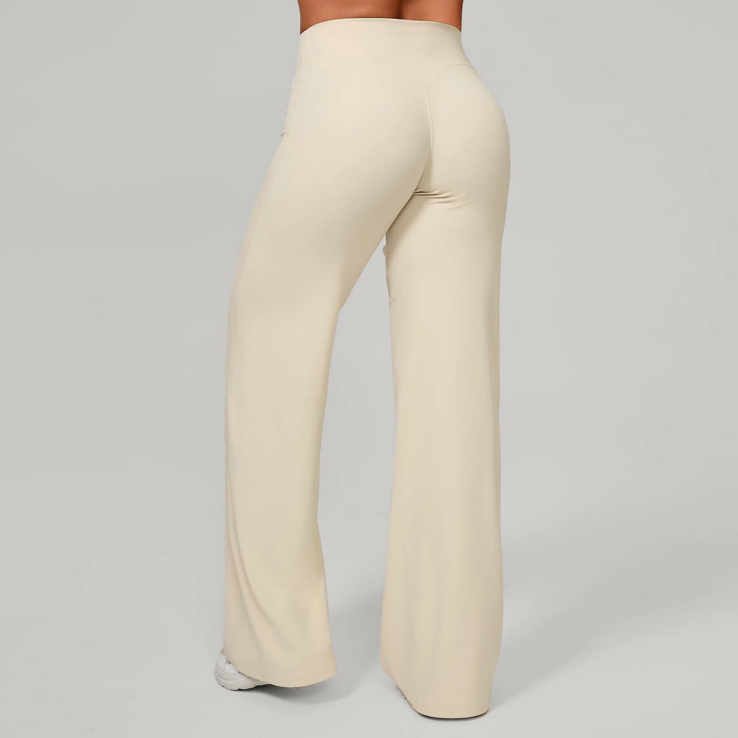 Women Yoga Pants – Soft Stretchy Fabric Full Length Leggings With Elastic Waist
