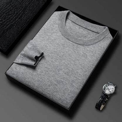 Men's Casual Sweater - Knitted Pullover With Diamond Pattern | Autumn Winter Wear