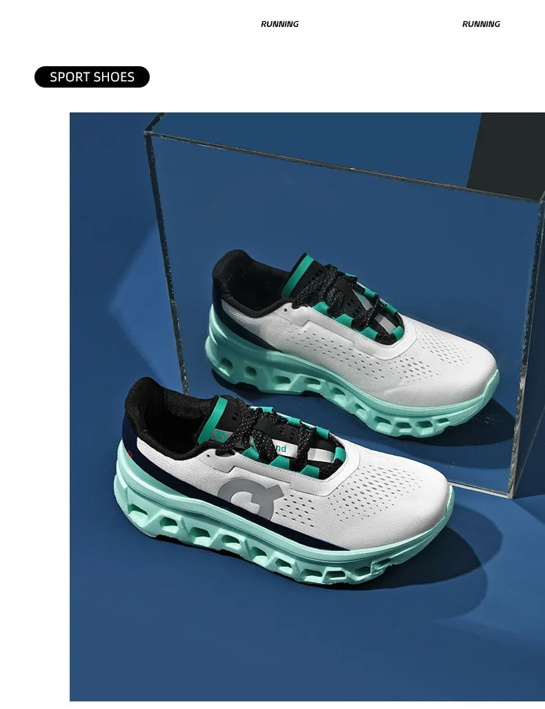 2026 Air Cushion Running Shoes Jogging Marathon Men Sports Breathable Lightweight Women's Comfortable Nonskid Leisure Sneakers