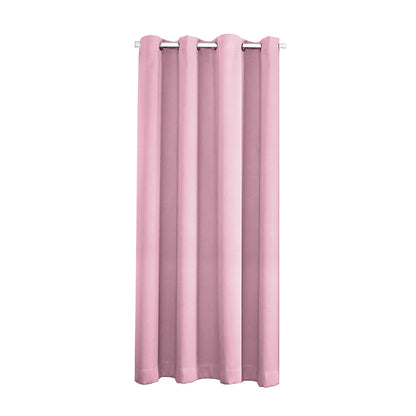 Blackout Door Curtains | Thermal Insulated Eyelet Curtain Panel - Privacy & Noise Reducing