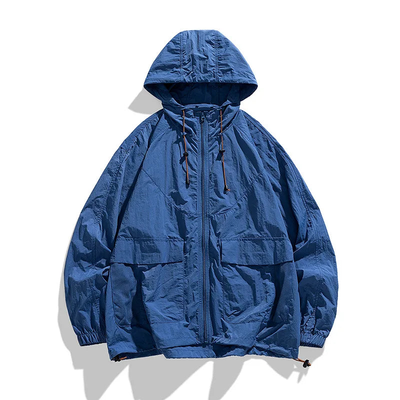Outdoor Sun Protection Clothing Ultra-thin Anti-ultraviolet Sun Protection Clothing Breathable Sports Workwear Jacket