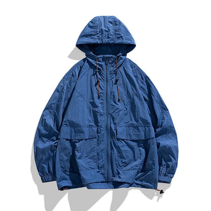 Outdoor Sun Protection Clothing Ultra-thin Anti-ultraviolet Sun Protection Clothing Breathable Sports Workwear Jacket