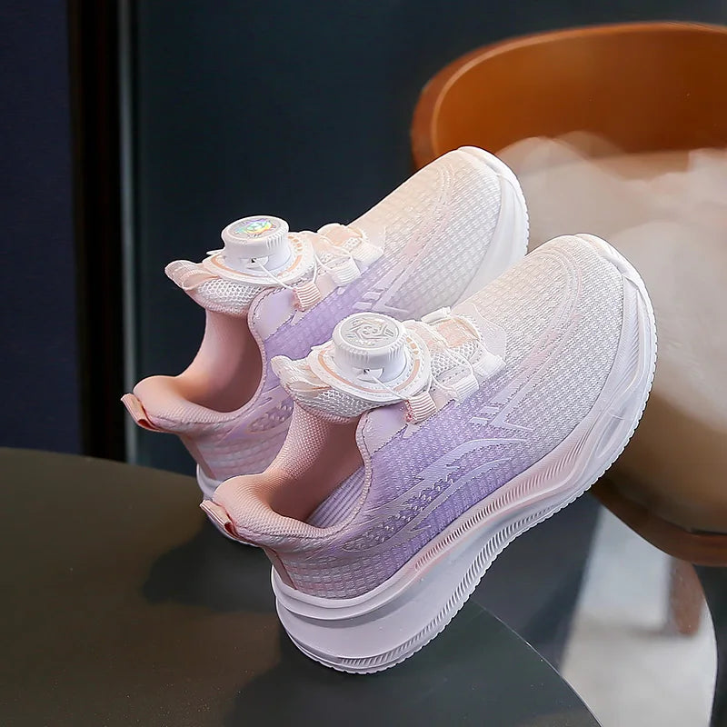 Firm Stitching Kids Mesh Casual Sport Shoes Breathable Raw Material Solid Structure Fitness Outdoor Play Shoes