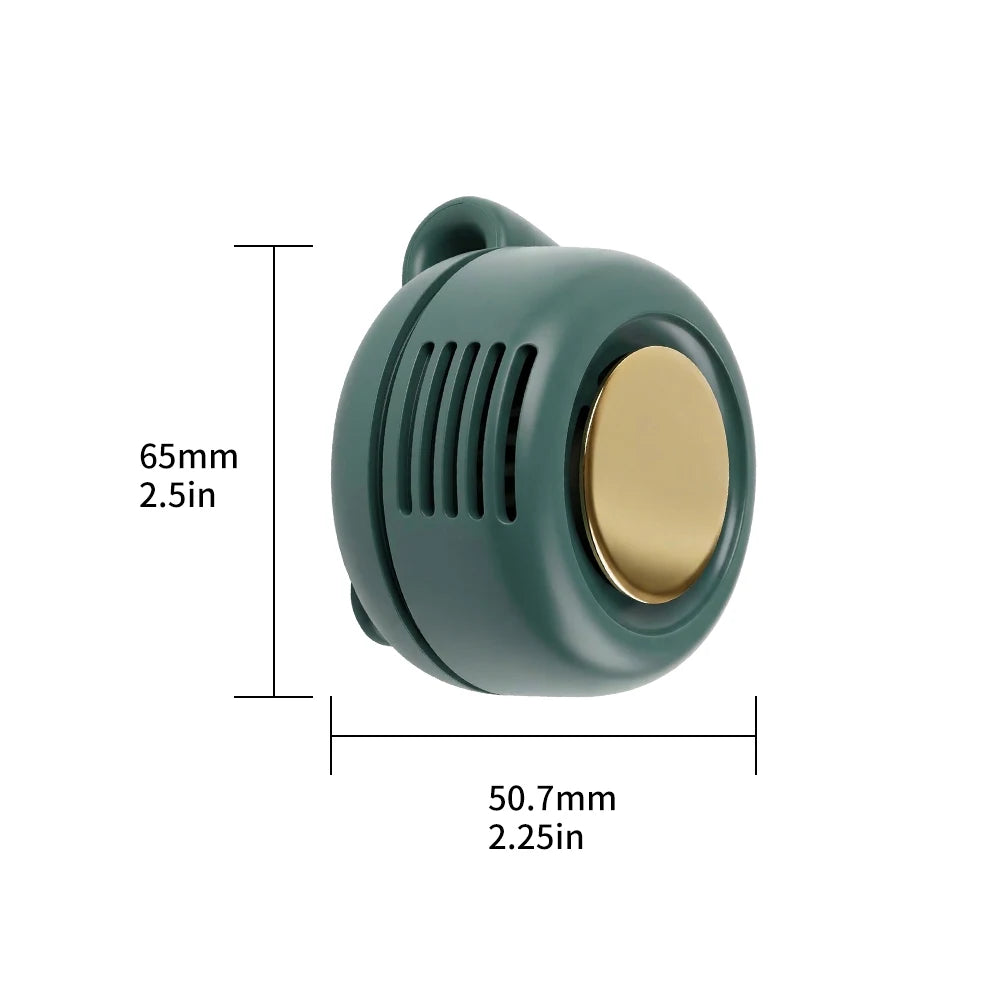 Portable Neck Waist Fan Mini Clip Fan Electric Air Cooling Fan 900mah USB Bladeless Fan Portable Air Cooler for Outdoor Home