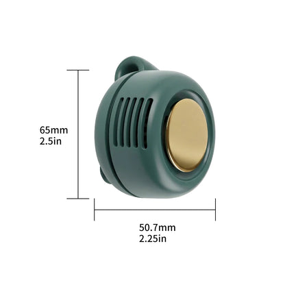 Portable Neck Waist Fan Mini Clip Fan Electric Air Cooling Fan 900mah USB Bladeless Fan Portable Air Cooler for Outdoor Home
