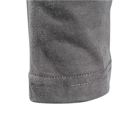100% Cotton Long Sleeve T shirt For Men Solid Spring Casual Mens T-shirts High Quality Male Tops Classic Clothes Men's T-shirts