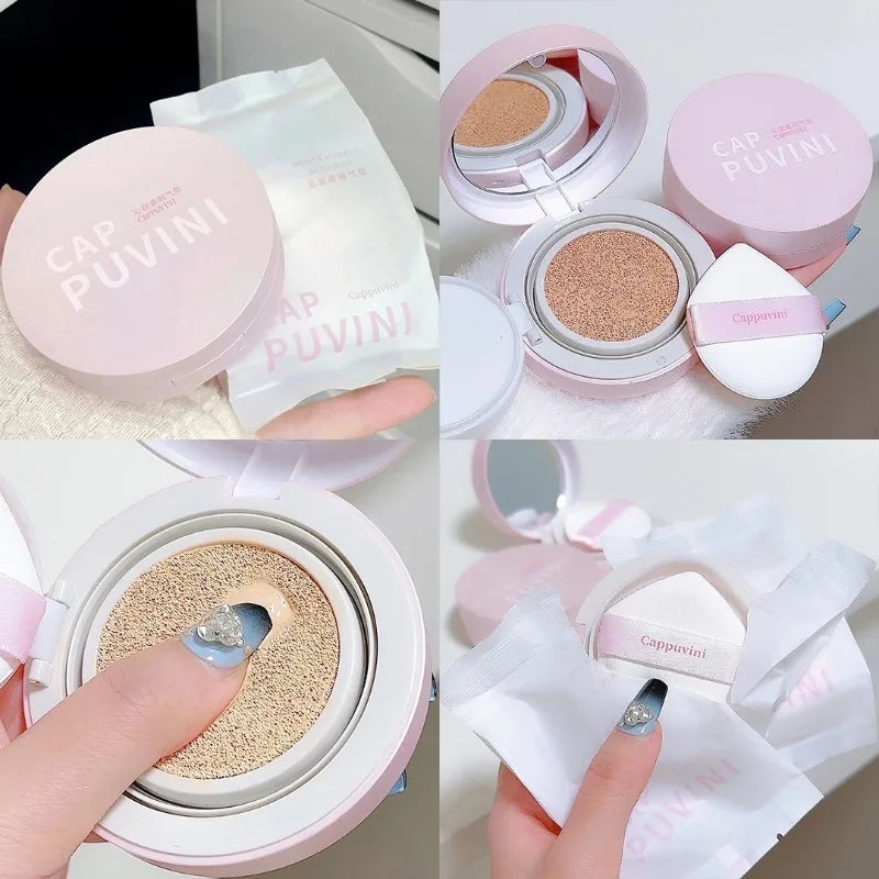 Moisturizing Concealer Air Cushion Foundation Natural Makeup Even Skin Tone Long-lasting Hydrating Concealer BB Cream Cosmetics