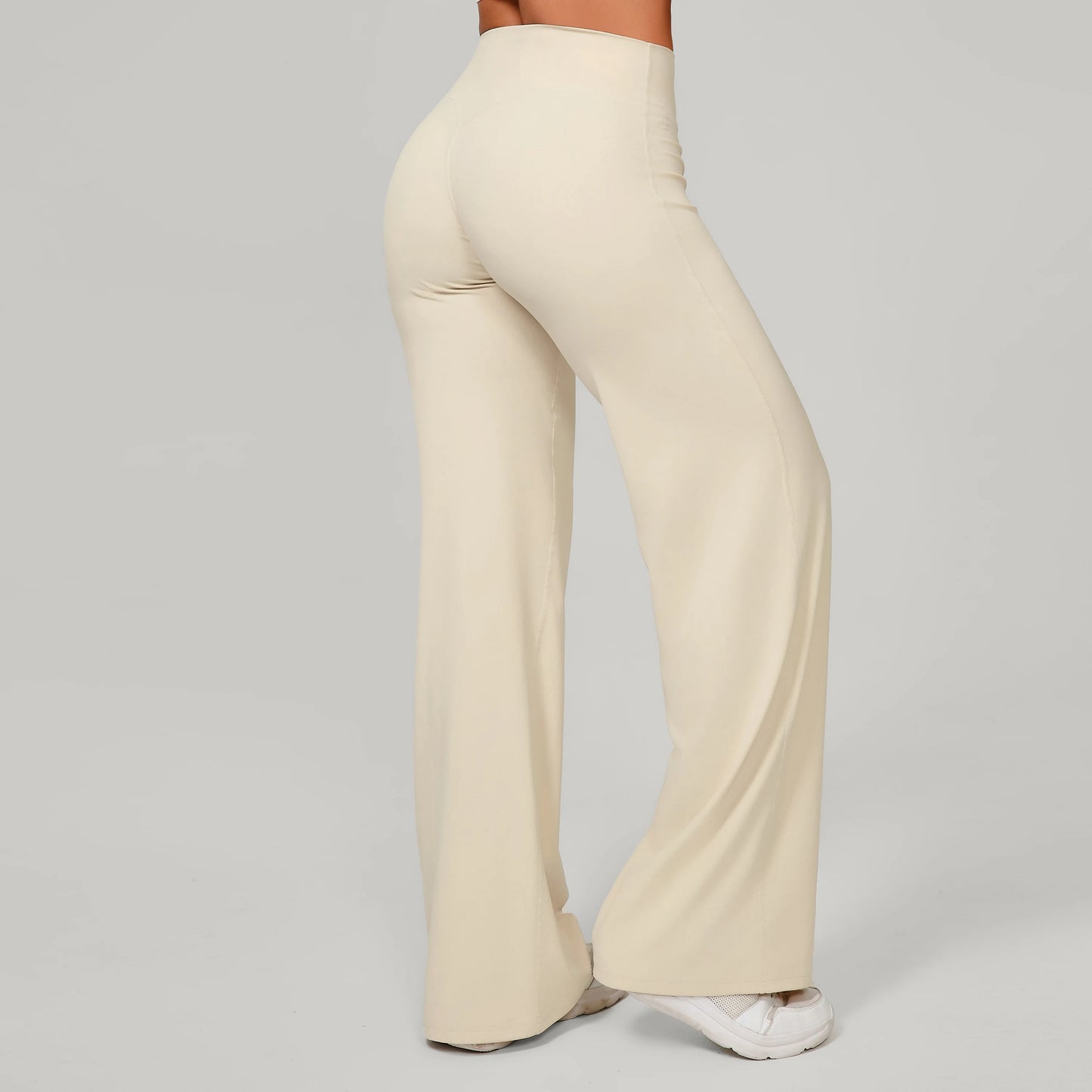 Women Yoga Pants – Soft Stretchy Fabric Full Length Leggings With Elastic Waist