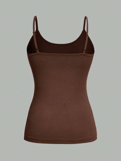 4 pcs Women Solid Color  Camisoles Vest Women Tank Tops Female Summer Sexy Strap Basic Tops Sleeveless Camisole T-shirt