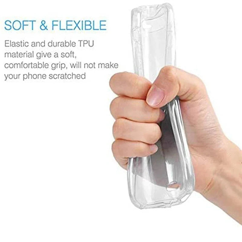 Clear 360 Full Wrap Phone Case for Samsung Galaxy S26 S25 Ultra S24 S23 S22 S21 Transparent Back Cover