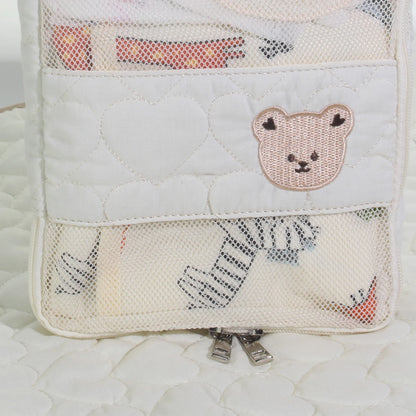 Travel diaper bag bag, waterproof portable diaper bag for baby clothes, mother toiletries bag, suitable for travel mommy bag