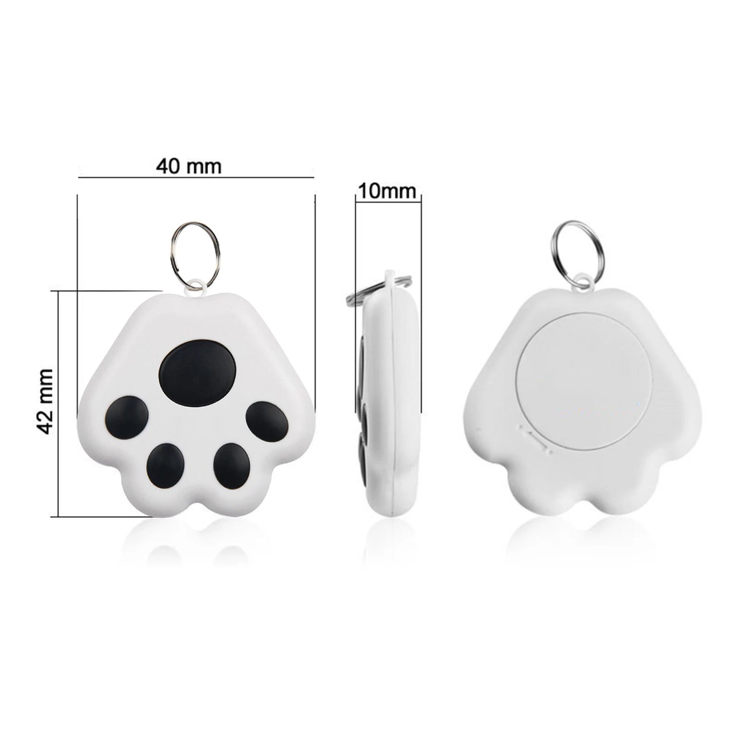 Mini GPS Locator Anti-Lost Device Alarm Wallet Keychain Smart Tag Bluetooth Tracer Keychain Pet Child Luggage Tracker Key Finder