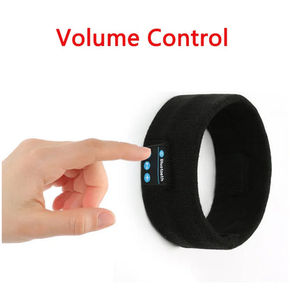 Men's and Women's Dynamic Wireless Sleep Sports Headphones Washable Rest Eye Mask Sports Microphone Yoga Headphones Hair Band