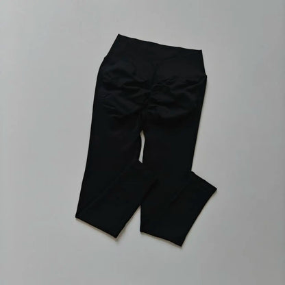 Peach Butt Lifting Leggings Seamless V-waist Belly Tightening Butt Lifting Yoga High Elastic Buttocks Gym Running Fitness Pants