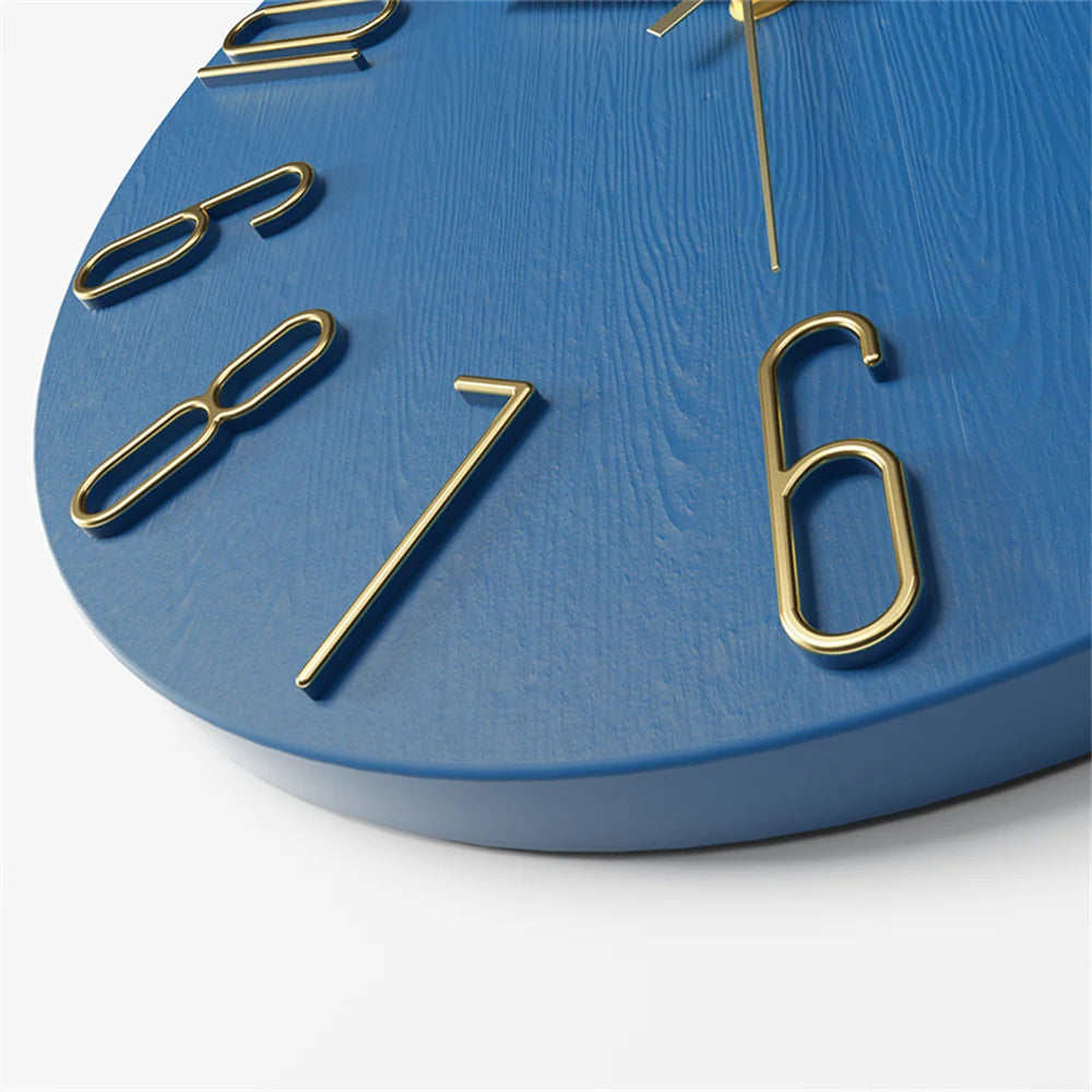Battery-Powered 12-Inch Analog Wall Clock - Small Clock for Home Office Kitchen and Classroom