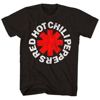 2026 New Cotton Tshirt Red Hot Chili Peppers Men Cartoon Cool Funny Women and  Men  T-shirt Harajuku Short-Sleeve Loose Tees