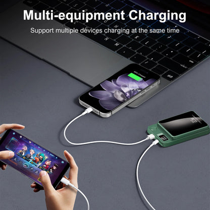 10000mAh Magnetic Wireless Power Bank PD22.5W Fast Charging Portable External Battery Adapter For Magsafe iPhone Huawei Samsung