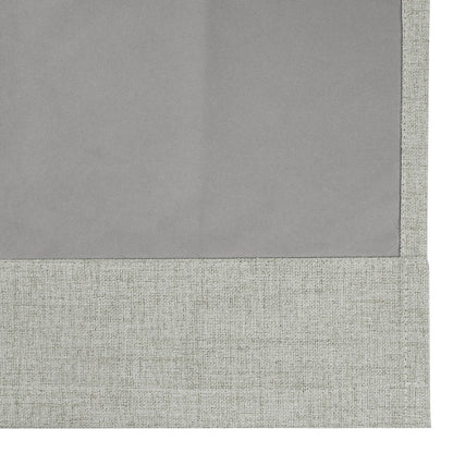 Blackout Linen Curtains - Thermal Eyelet Panels | Soft Texture, Sun Blocking Drapes