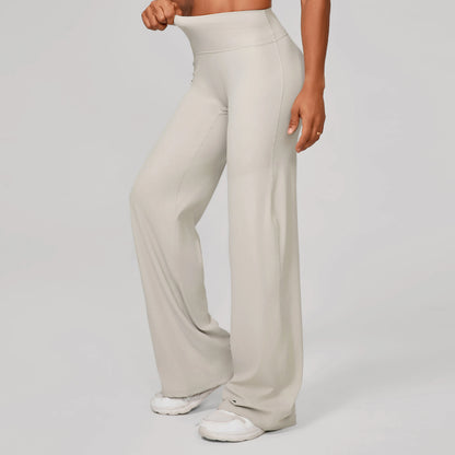 Women Yoga Pants – Soft Stretchy Fabric Full Length Leggings With Elastic Waist