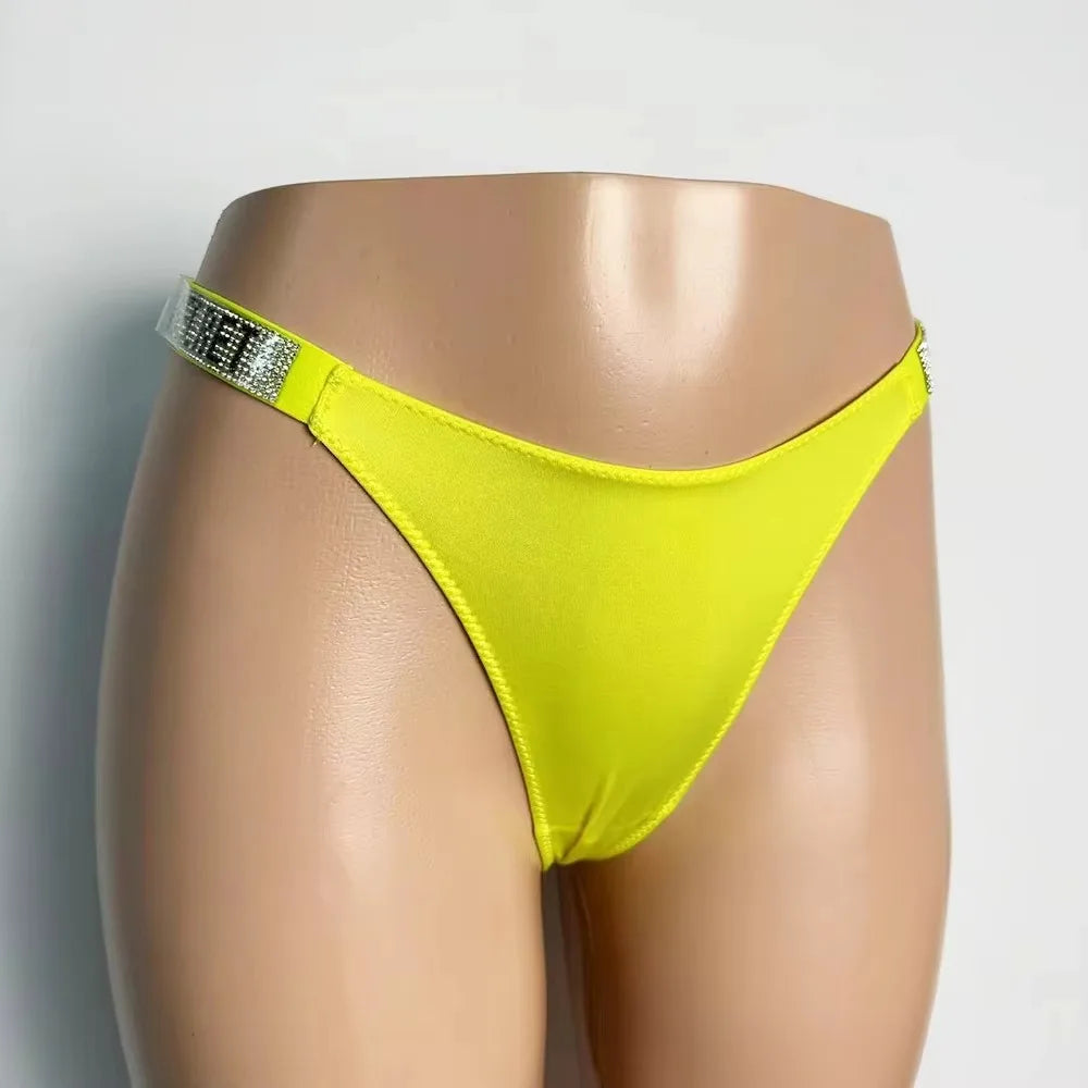 3PCS Victoria's Secret Lace Thongs Woman Comfortable Breathable Panty High Waist Women Underwear Sexy Lingerie Panties Seamless