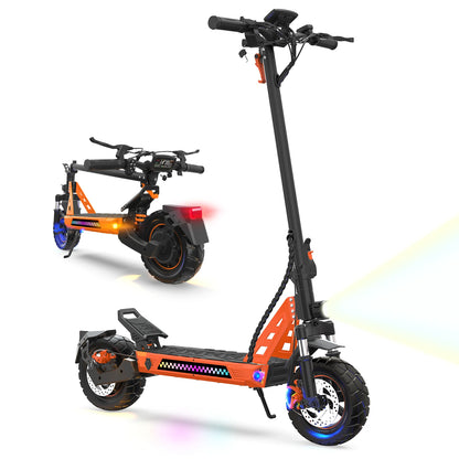 TOFUN TF3 Electric Scooter 1000W Motor 48V13Ah Battery Adult Sport Road Mountain E-Scooter 10Inch Tires Snow Foldable EScooter