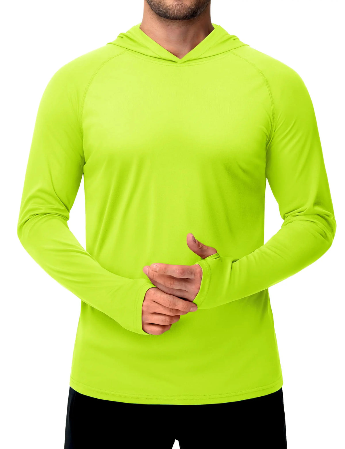 TACVASEN Sun Protection T-Shirts Mens Long Sleeve Hoodie Casual UV-Proof T-Shirts Breathable Lightweight Quick Dry T-Shirts Male