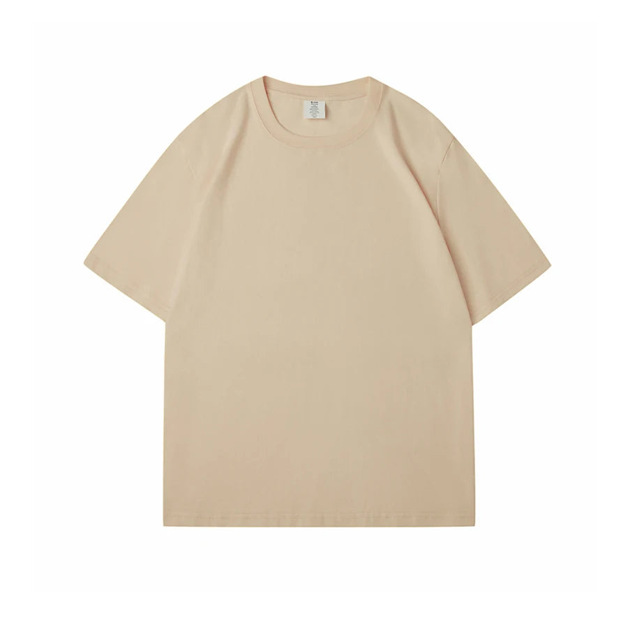 WAVLATII Women New 100% Cotton Solid T shirts Female Pink White Casual Summer Tees Lady Oversized Short Sleeve Tops WT2401
