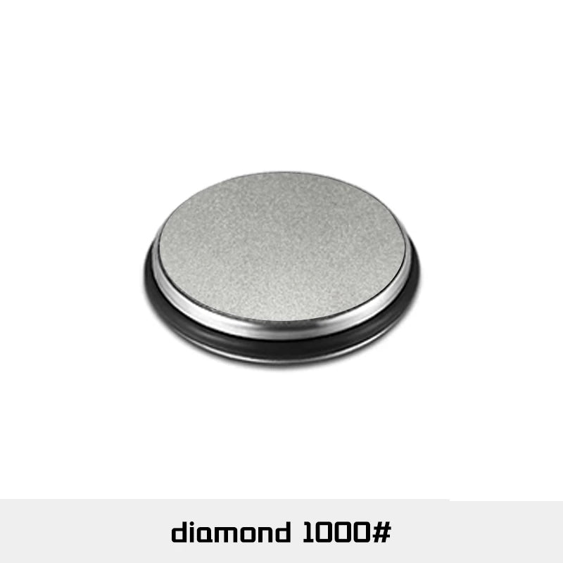 Rolling Knife Sharpener | Double Sided Diamond Sharpening Stone with Magnetic Angle