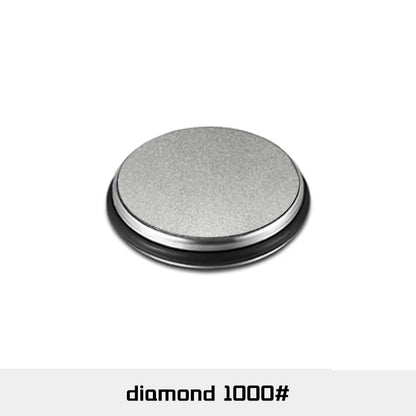 Rolling Knife Sharpener | Double Sided Diamond Sharpening Stone with Magnetic Angle