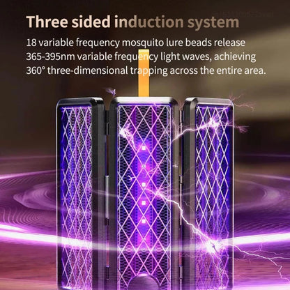 New Qualitell V3 Folding Electric Mosquito Killer Portable Charging Purple Light Home Outdoors Mosquito Repellent Lamp