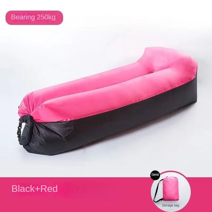 Portable Folding Inflatable Lazy Sofa Outdoor Camping Inflatable Lounger Sofa Furniture