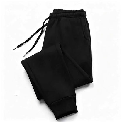 Men Sweatpants High Quality Drawstring Solid Color Jogger Pants All Season Home Outdoor Casual Sport Trousers 2025 Men's Clothes