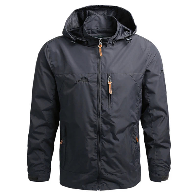 Waterproof Windbreaker Jackets Men Naturehike Casual Hiking Tactical Jacket Women Multi-pocket Hooded Fishing Windproof Coat