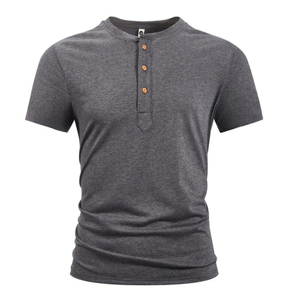 King Billion Men's T-shirt Slub Cotton High Quality Slim Fit Solid Summer Short Sleeve T-shirts Male Tops Tees Beach Tshirt
