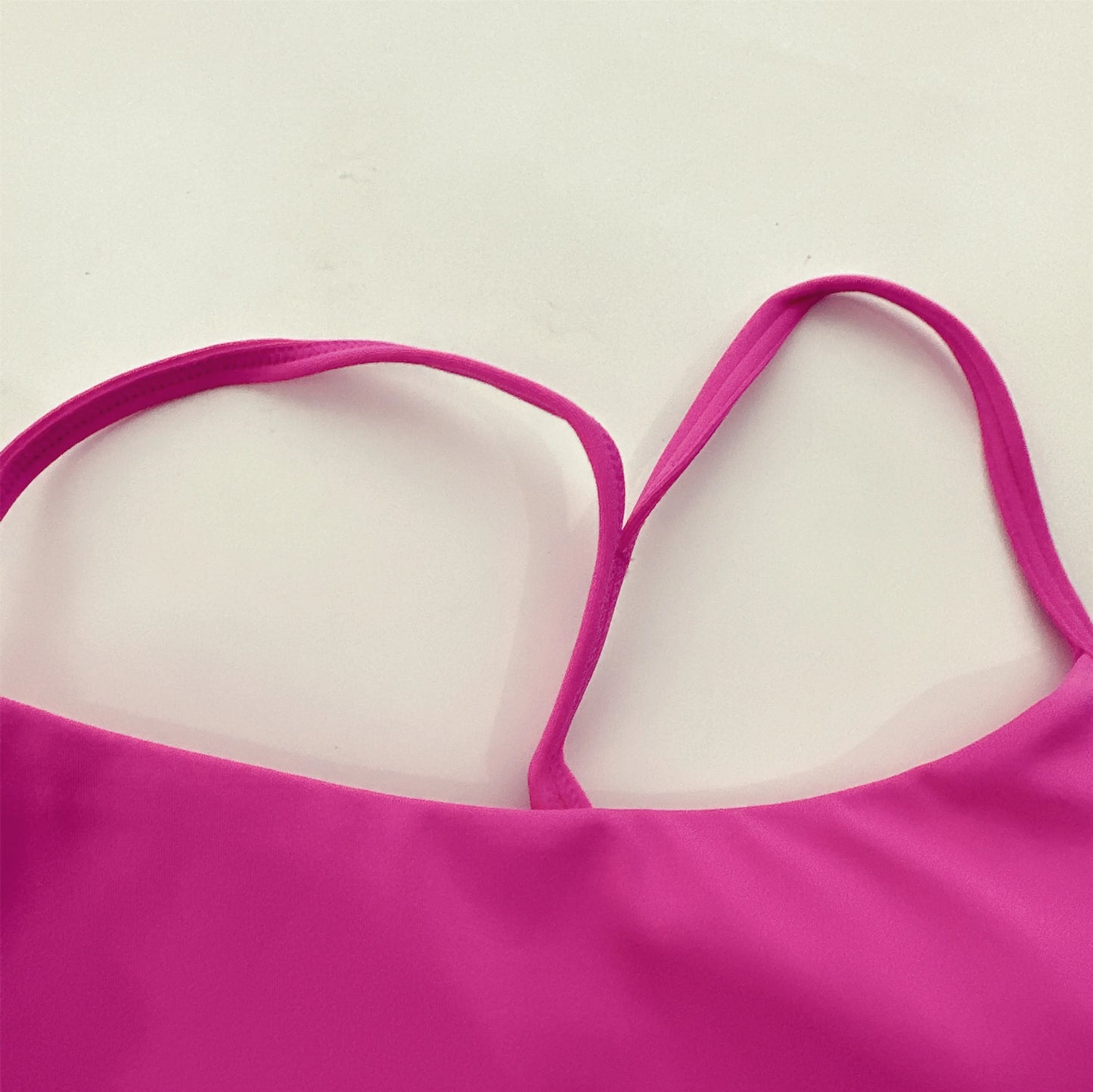 Women Fitness Sports Bra – Y-Line Straps High Strength Breathable Gym Top