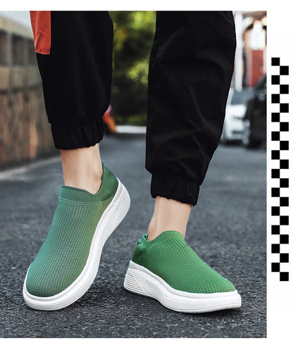 Outdoor Super Light Men Sneakers Fashion Breathable Running Sport Shoes Quality Slip-on Unisex Athletic Footwear 2022 Hot Sale