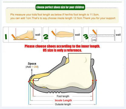 Kids Basketball Shoes - Boys Sneakers Non Slip Outdoor Sport Trainer Shoes