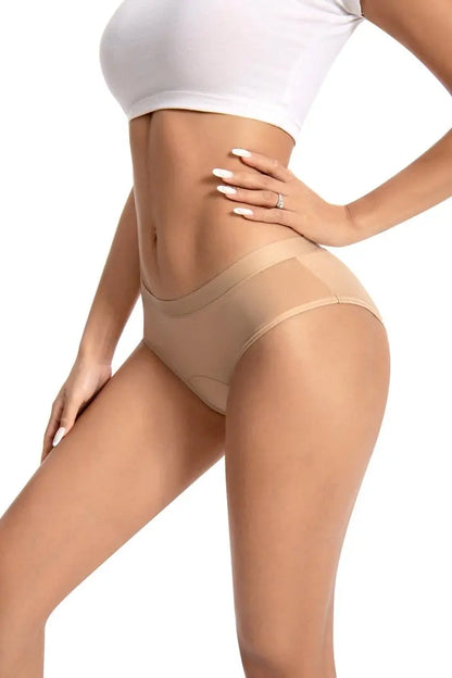 1/4PCS Women Period Panties Heavy Flow Leakproof Underwear Cotton Postpartum Menstrual Physiological Panty Teens Briefs S-3XL