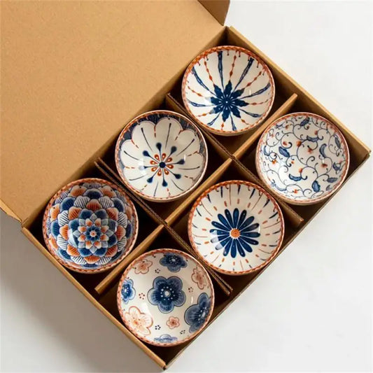 Ceramic Japanese Style Tableware Set - Luxury Baby  Adult Dish Cute Feeding Bowls Gift Idea