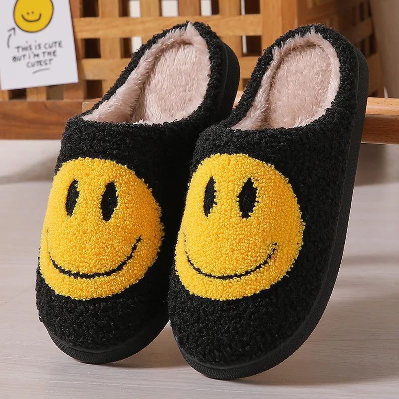 Kids Winter Slippers - Fluffy Anti Slip Children's Shoes With Thick Sole Comfort