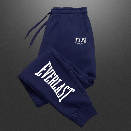 2026 EVERLAST Men Women Jogging Sweatpants Running Trousers Fleece Streetwear Sport Oversized Jogger Sweat Pants 2025 Clothing