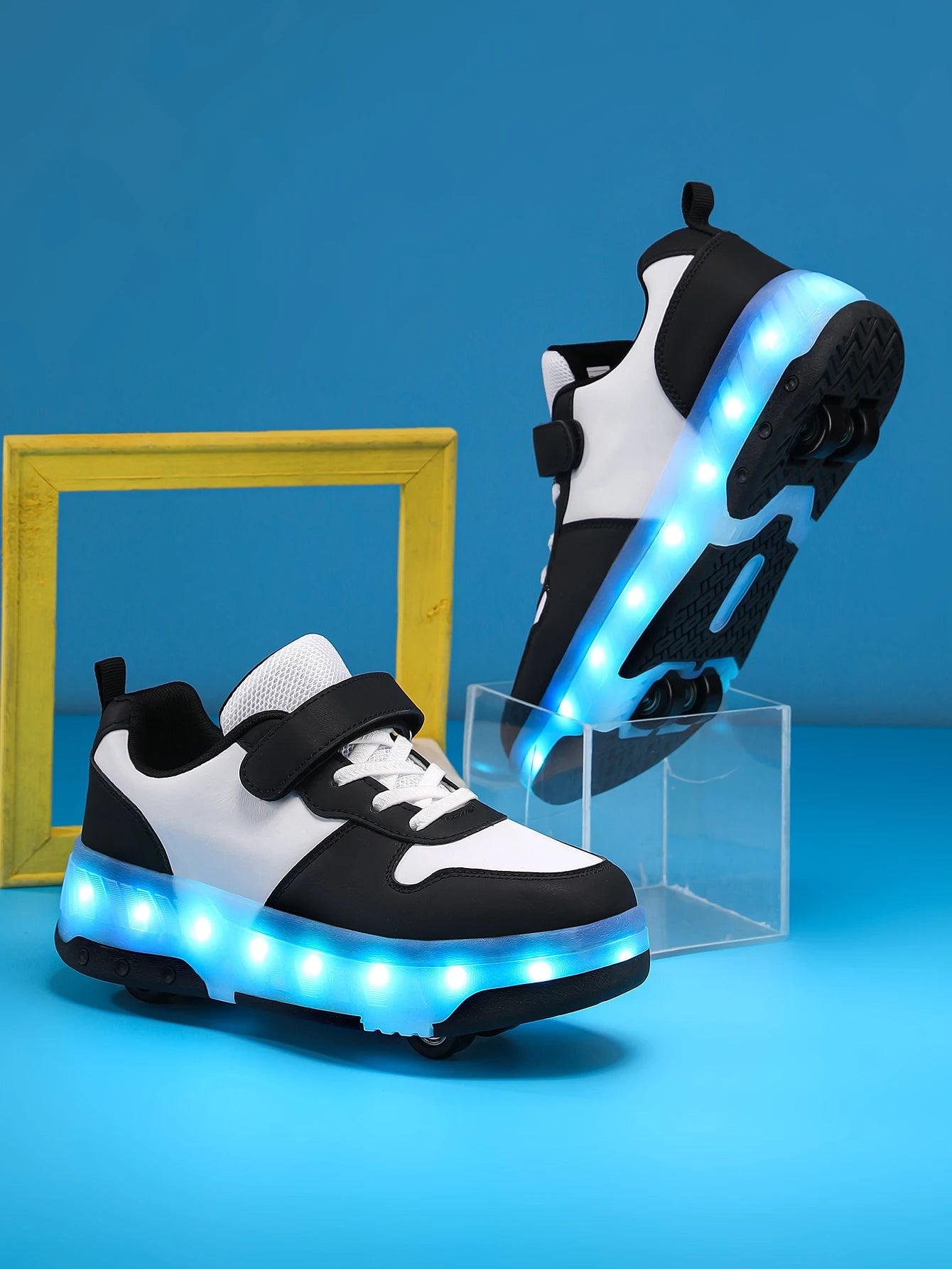 Upgraded fashionable children's and teenagers' walking shoes enhance stability, detachable dual-use sports