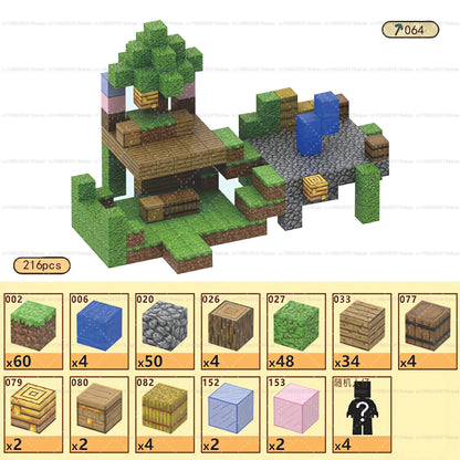 Magnetic Building Blocks - STEM Sensory Toys & Creative Magnet Cube Set for Kids