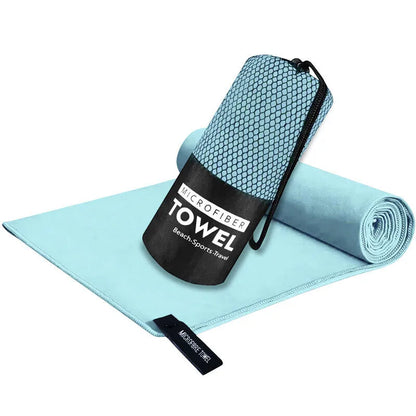 Sandproof Microfiber Fast-Drying Towel  Lightweight Portable  Swim Yoga Gym Beach Travel Sports Essentials