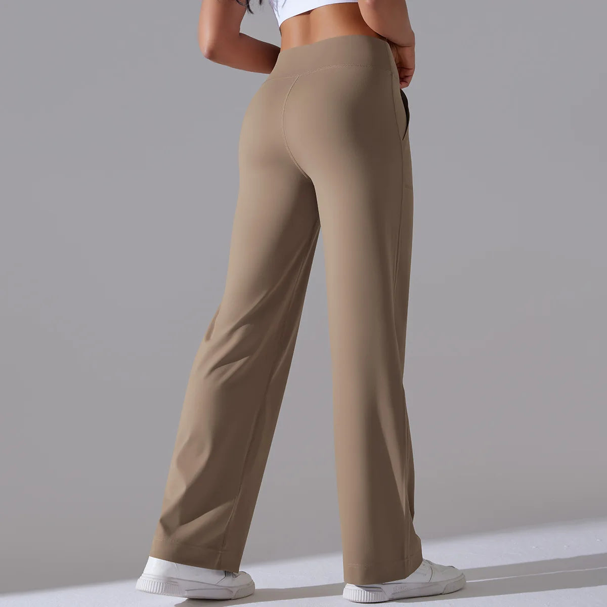 Yoga Straight Leg Sweatpant Straight Leg Women's Loose Tracksuit Pants Wide Leg Outdoor Gym Runing Casual Tracksuit Pants