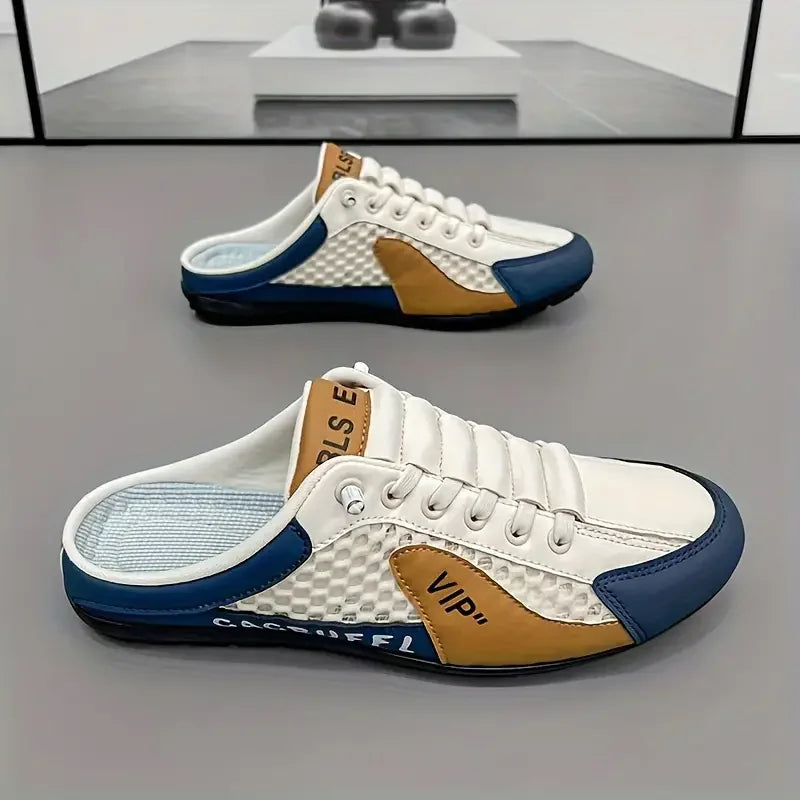 Men's Fashion Multi-Functional Casual Shoes - Durable and Comfortable Sports Sandals with Soft Insole, Breathable Fabric Lining,