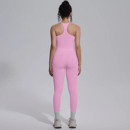 Quick Drying Legging Outdoor Running Yoga Set for Womans High Waisted Push Up Female Pants Gym Sexy Beautiful Back Vest Yoga Set