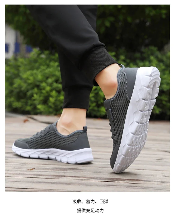 YRZL Tennis Shoes for Men Lightweight Sneakers High Quality Breathable Outdoor Athletic Jogging Sport Running Walking Man Shoes